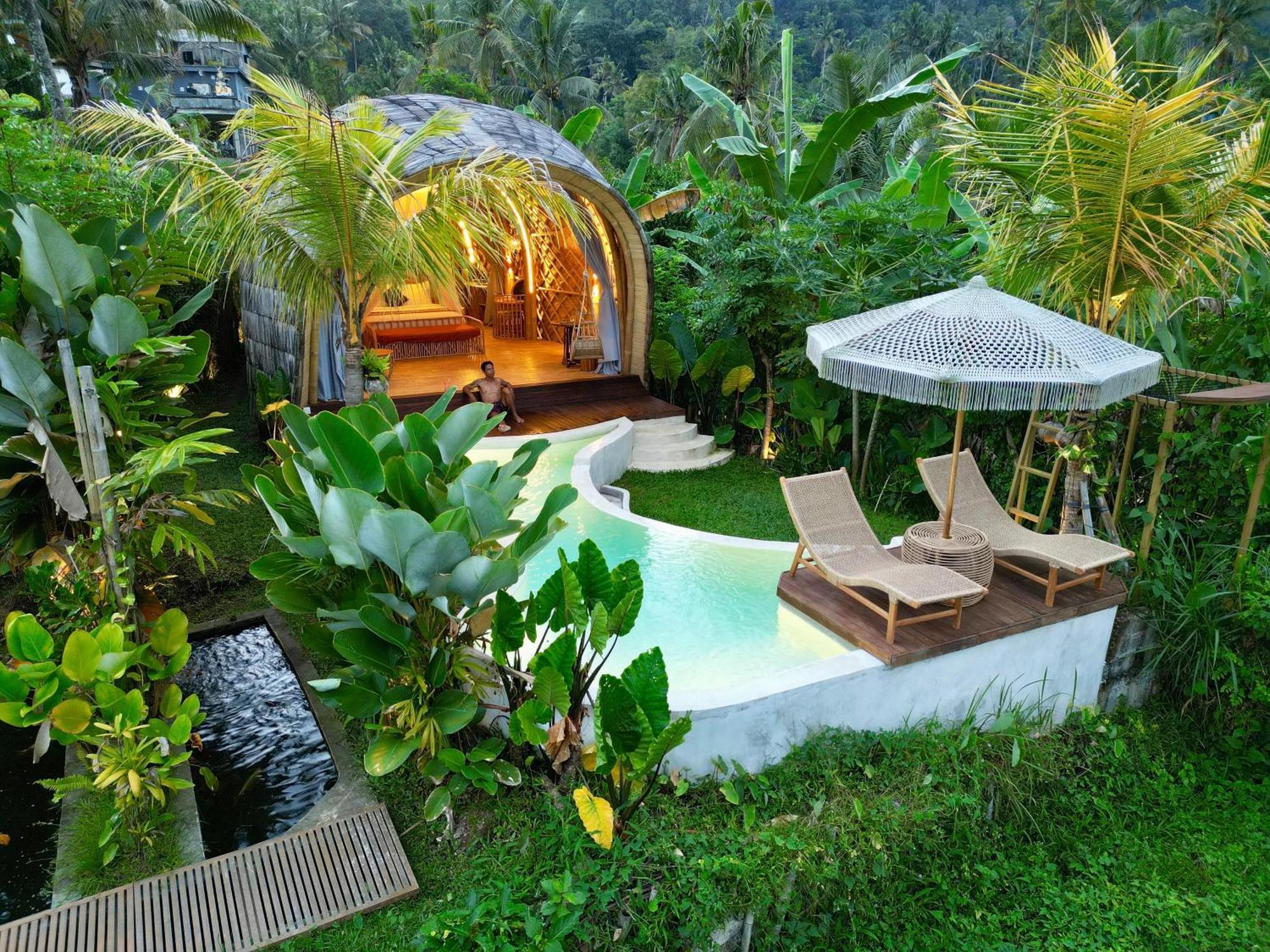Bed and Breakfast Gladak Di Uma Bali Sidemen  Zewnętrze zdjęcie